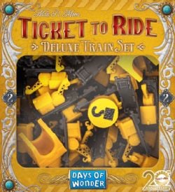 TICKET TO RIDE -  COFFRET DE TRAIN DE LUXE 20E ANNIVERSAIRE - JAUNE 2