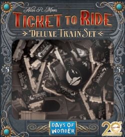 TICKET TO RIDE -  COFFRET DE TRAIN DE LUXE 20E ANNIVERSAIRE - NOIR 5