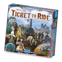 TICKET TO RIDE -  FRANCE + OLD WEST (MULTILINGUE)