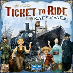 TICKET TO RIDE -  RAILS AND SAILS (ANGLAIS)
