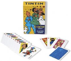 TINTIN -  CARTES A JOUER 