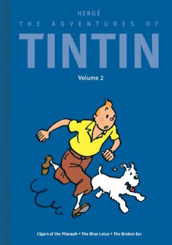 TINTIN -  CIGARS OF THE PHARAOH / THE BLUE LOTUS / THE BROKEN EAR - HC (V.A.) -  THE ADVENTURES OF TINTIN 02