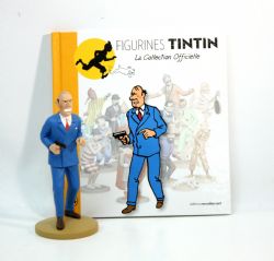 TINTIN -  FIGURINE DE G. LOISEAU L'EXÉCUTANT + LIVRET + PASSEPORT (12CM) -  LA COLLECTION OFFICIELLE 84