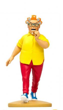 TINTIN -  FIGURINE DE PEGGY ALCAZAR (12CM) -  COLLECTION FIGURINES RÉSINE 12 CM 79