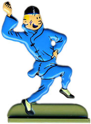 TINTIN -  FIGURINE METAL 