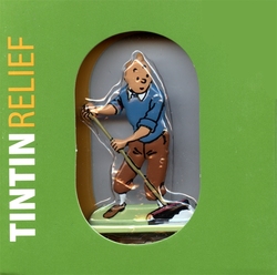 TINTIN -  FIGURINE METAL 