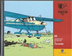 TINTIN -  LIVRET L'AVION BLEU DE MULLER DANS 