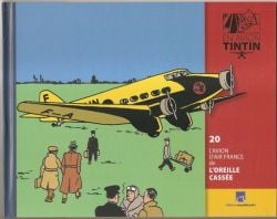 TINTIN -  LIVRET L'AVION D'AIR FRANCE DANS 