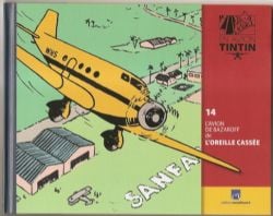 TINTIN -  LIVRET L'AVION DE BAZAROFF DANS 