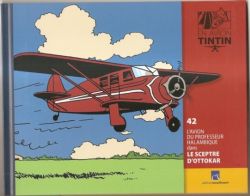 TINTIN -  LIVRET L'AVION DU PROFESSEUR HALAMBIQUE DANS 