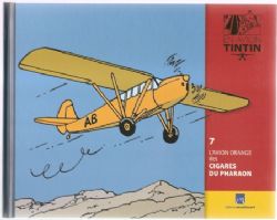 TINTIN -  LIVRET L'AVION ORANGE DANS 