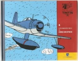 TINTIN -  LIVRET L'HYDRAVION BLEU DANS 