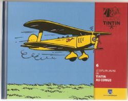 TINTIN -  LIVRET LE BIPLAN JAUNE DANS 