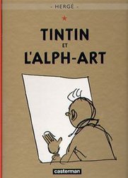 TINTIN -  TINTIN ET L'ALPH-ART (V.F.) -  LES AVENTURES DE TINTIN 24