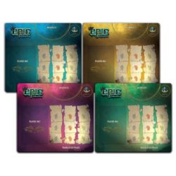 TINY EPIC CTHULHU -  PLAYER MATS 4-PACK  (ANGLAIS)