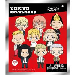 TOKYO REVENGERS -  MINI FIGURINE 3D AVEC CLIP ALÉATOIRE - SÉRIE 1
