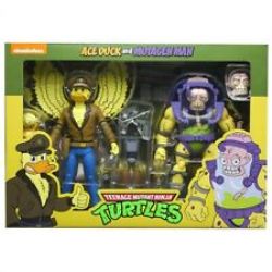 TORTUES NINJA -  ACE DUCK AND MUTAGEN MAN ACTION FIGURE 2 PACK