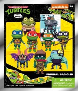 TORTUES NINJA -  PORTE-CLÉ FIGURINE 3D ALÉATOIRE - SÉRIE 5