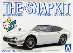 TOYOTA -  SNAP KIT - 2000GT (BLANC PEGASE) - 1/32 05-A -  AOSHIMA