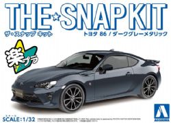 TOYOTA -  SNAP KIT - 86 (GRIS FONCE METALLIQUE) - 1/32 03-C -  AOSHIMA