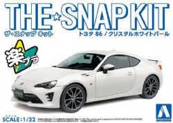 TOYOTA -  SNAP KIT - 86 (PERLE BLANCHE CRISTAL) - 1/32 03-A -  AOSHIMA