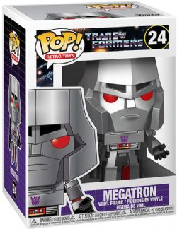 TRANSFORMERS -  FIGURINE POP! EN VINYLE DE MEGATRON (10 CM) -  RETRO TOYS 24