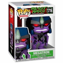 TRANSFORMERS -  FIGURINE POP! EN VINYLE DE MEGATRON - TYRANNOSAURUS REX (10 CM) -  ROBOTS-BÊTES 1716