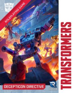TRANSFORMERS: RPG -  DECEPTICON DIRECTIVE (ANGLAIS) -  LIVRE DE RÈGLES ESSENCE 20