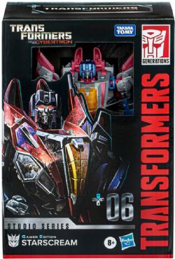 TRANSFORMERS -  STARSCREAM - WAR FOR CYBERTRON -  STUDIO SERIES 06