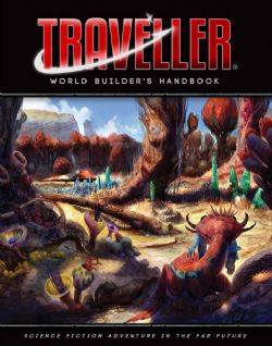 TRAVELLER -  WORLD BUILDER'S HANDBOOK - COUVERTURE RIGIDE (ANGLAIS) -  LIVRE DE RÈGLES