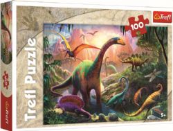 TREFL -  TERRE DES DINOSAURES (100 PIÈCES)