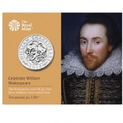 TRÉSOR POUR LA VIE -  CÉLÉBREZ WILLIAM SHAKESPEARE -  PIÈCES DE ROYAL MINT 2016
