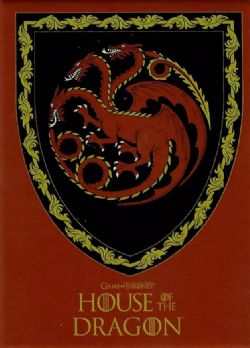 TRÔNE DE FER, LE -  AIMANT ''SIGIL TARGARIEN'' -  LA MAISON DU DRAGON