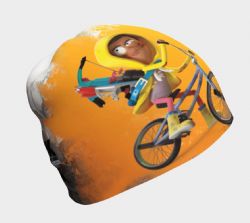 TUQUE -  HÉRO ZOMBIE KIDZ À VÉLO (PETIT)
