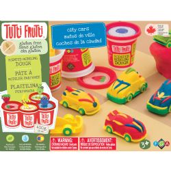 TUTTI FRUTTI -  AUTO DE VILLE - SANS GLUTEN (MULTILINGUE) -  PÂTE À MODELER PARFUMÉE