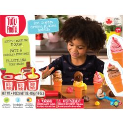 TUTTI FRUTTI -  CRÈME GLACÉE (MULTILINGUE) -  PÂTE À MODELER PARFUMÉE