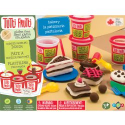 TUTTI FRUTTI -  LA PÂTISSERIE - SANS GLUTEN - (MULTILINGUE) -  PÂTE À MODELER PARFUMÉE