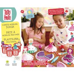 TUTTI FRUTTI -  PRINCESSES SCINTILLANTES (MULTILINGUE) -  PÂTE À MODELER PARFUMÉE