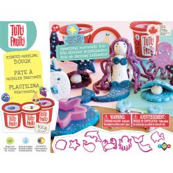 TUTTI FRUTTI -  TRIO SIRÈNES SCINTILLANTES (MULTILINGUE) -  PÂTE À MODELER PARFUMÉE