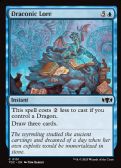 Tarkir: Dragonstorm Commander -  Draconic Lore