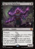 Tarkir: Dragonstorm Promos -  Rot-Curse Rakshasa