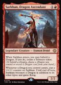 Tarkir: Dragonstorm Promos -  Sarkhan, Dragon Ascendant