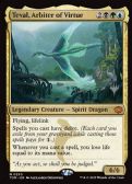 Tarkir: Dragonstorm Promos -  Teval, Arbiter of Virtue