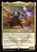 Tarkir: Dragonstorm Promos -  Zurgo, Thunder's Decree