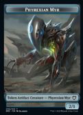 The Brothers' War Commander Tokens -  Phyrexian Myr