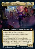 The Brothers' War Commander -  Urza, Chief Artificer
