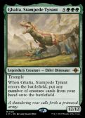 The Lost Caverns of Ixalan Promos -  Ghalta, Stampede Tyrant
