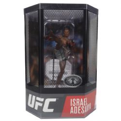 UFC POSED -  FIGURINE ISRAEL ADESANYA (18 CM) - PLATINUM EDITION -  MCFARLANE TOYS