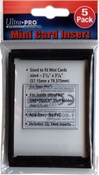 ULTRA PRO -  CADRE POUR CARTE MINI (5 PAR PAQUET)