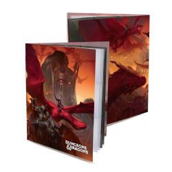 ULTRA PRO -  DUNGEONS & DRAGONS, DUNGEONS & DRAGONS, FOLIO DE PERSONNAGE - SHADOW DRAGON QUEEN (9-POCKET)